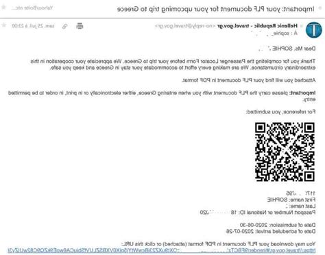 As you are due to depart to greece in a few days' time, we wanted to let you know that you need to complete a greek passenger locator form (plf) before you fly. Comment obtenir le QR code pour la Grèce ? - Le blog de Hanah