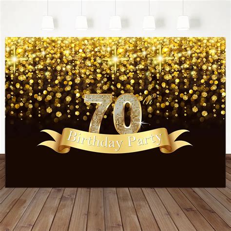 70th Birthday Decoration Large Glitter Number Papergoods Etsymktgtool