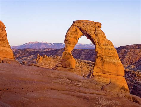 Delicate Arch Sunset Arches National Park Utah Photograph By Steve