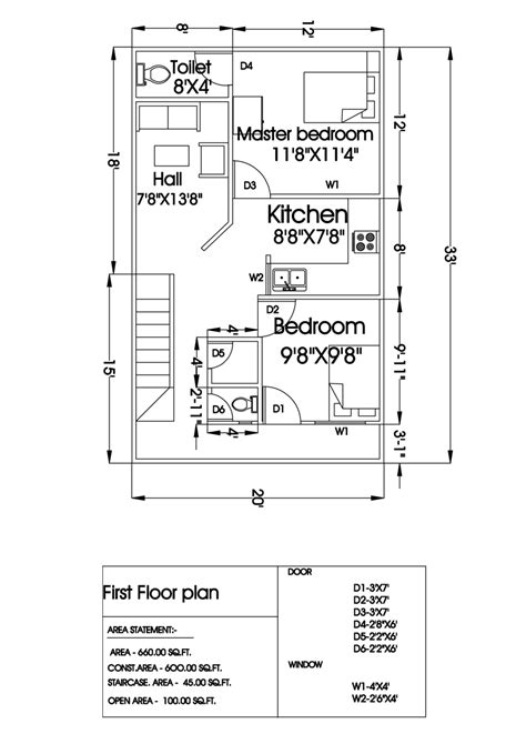 Interior Designer Autocad Floor Plan 1