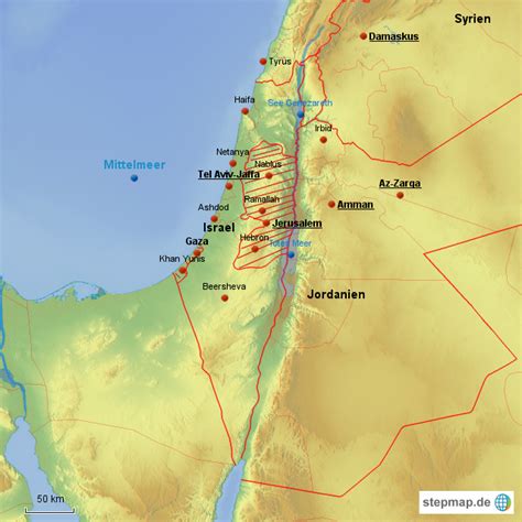 באתר ניתן לבצע פעולות בחשבונכם הפרטי או העסקי, להגיש בקשה להלוואה מיידית לכל מטרה, להנפיק כרטיסי אשראי, לקבל מידע על תשלומים מתקדמים, הטבות ועוד. StepMap - Israel Karte - Landkarte für Israel