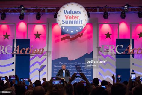 president donald trump speaks at the 2017 values voter summit at the news photo getty images