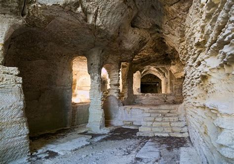 Saint Roman Cave Abbey Beaucaire France Spottinghistory