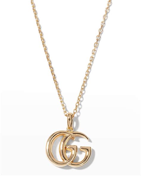 Gucci Gg Running 18k Gold Necklace Gold Necklace Gucci Necklace Gold