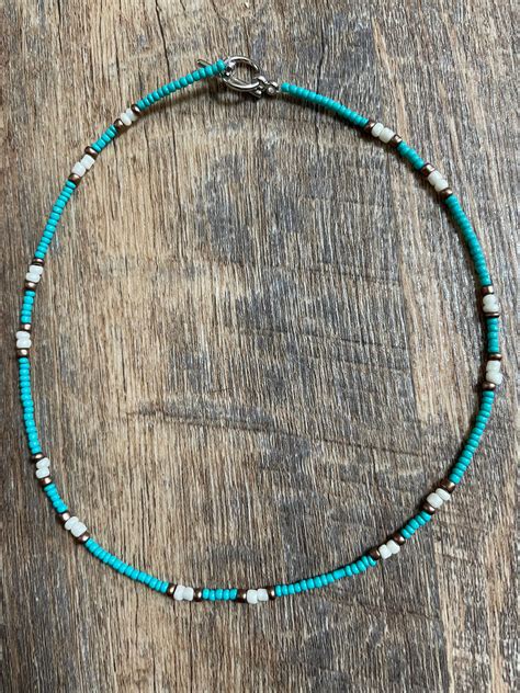 Western Beaded Choker Etsy