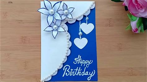 Nov 24, 2020 · a handmade ornament is more than a decorative addition to your christmas tree—it's a memory: Beautiful Handmade Birthday card//Birthday card idea ...