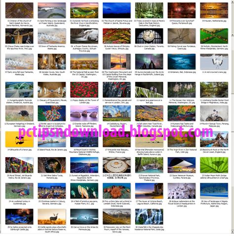 Bing Wallpaper Collection November 2016 Free Software