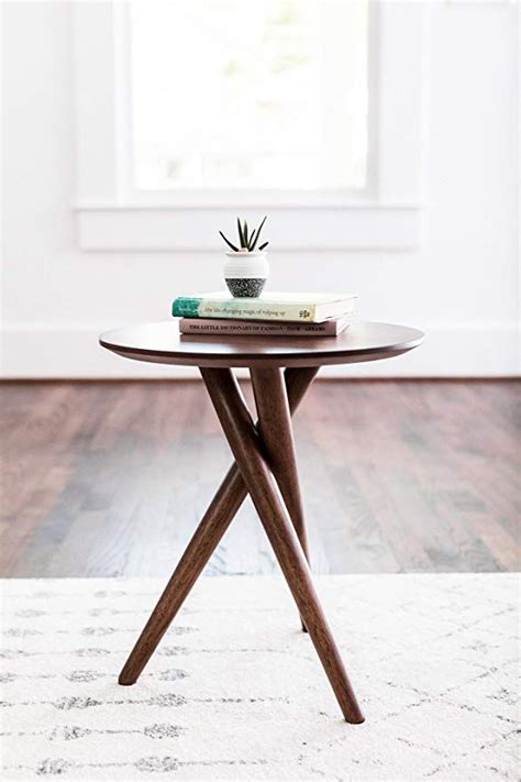 Edloe Finch Gus Small End Table For Living Room Mid Century Modern