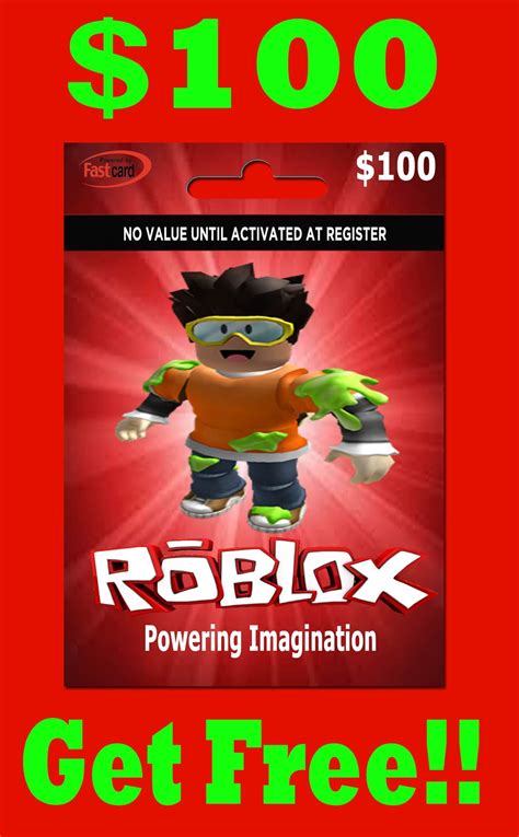 Roblox gift card printable template