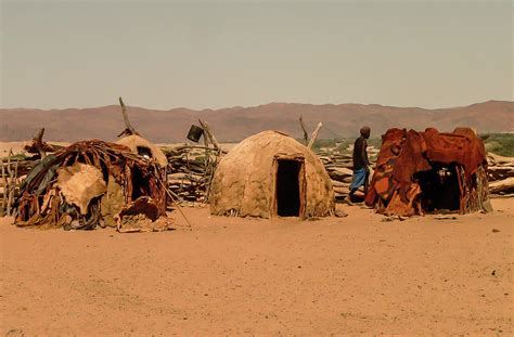 Himba Mud Huts In Namibia Photograph By Elizabeth Hershkowitz Fine