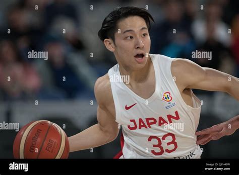 Yuki Kawamura Of Japan Basketball Team Seen In Action During The Fiba World Cup 2023 Qualifiers