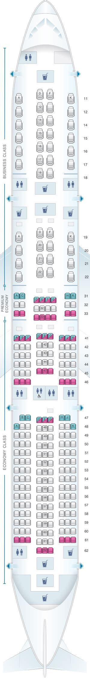 Plan De Cabine Singapore Airlines Airbus A350 900 Seatmaestrofr
