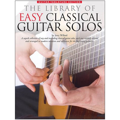 Music Sales Library Of Easy Classical Guitar Solos (Notation