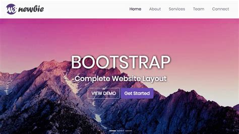 Build A Responsive Bootstrap Website Start To Finish With Bootstrap
