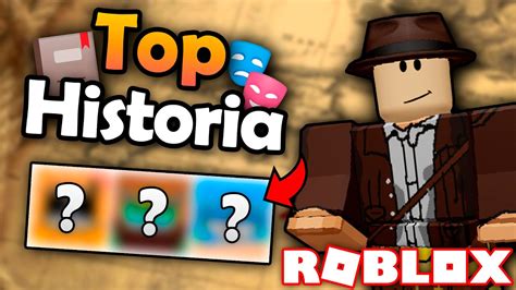 Top Juegos De Historia En Roblox 📖😃 Top 5 Roblox Youtube