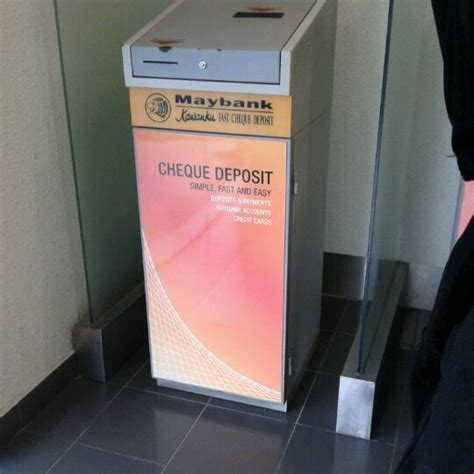 One may deposit cash into the account across the teller counter or else deposit cash through the cash deposit machine (cdm). Maybank - Keningau, Sabah
