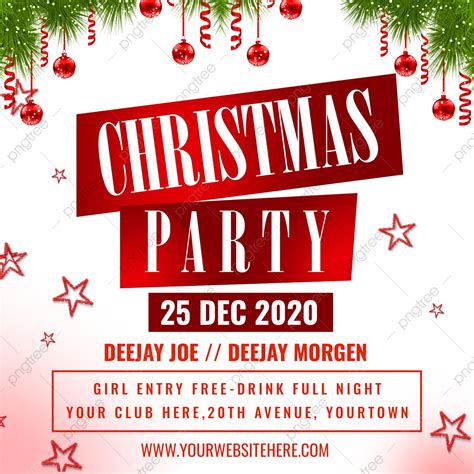 Christmas Party 2020 New Year Template Download On Pngtree