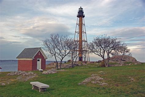 Northeast Coast Of Us Massachusetts Marblehead Lighthouse World