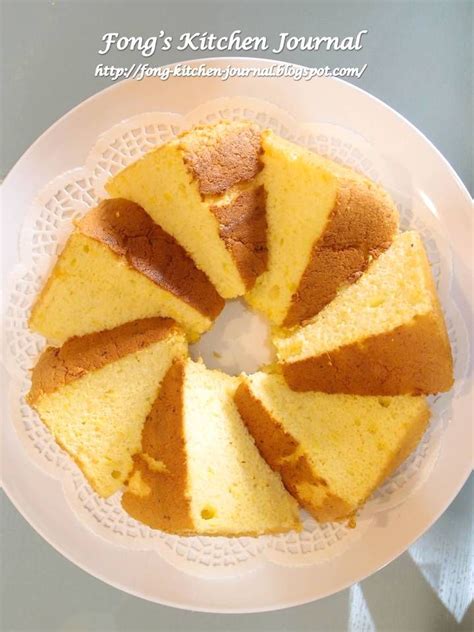 Recently I Have Been Baking Chiffon Cakes Using The Cooked Dough