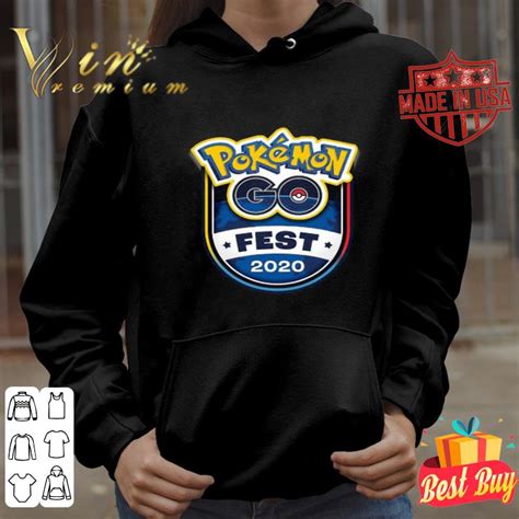 Pokemon Go Fest 2020 Shirt Hoodie Sweater Longsleeve T Shirt