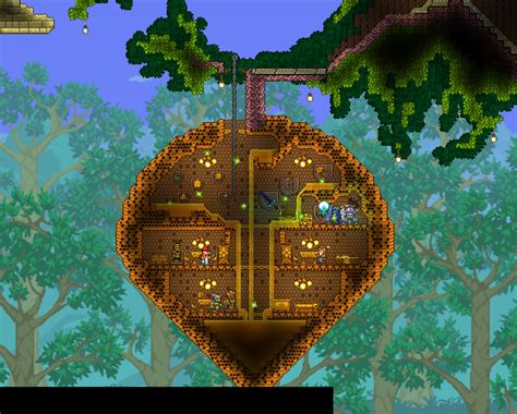 Terraria Bee Hive How To Make A Beehive In Terraria Succed