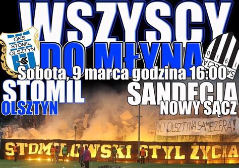 Bluza z herbem stomil olsztyn. Trwa sprzedaż biletów na mecz Stomil - Sandecja oraz ...