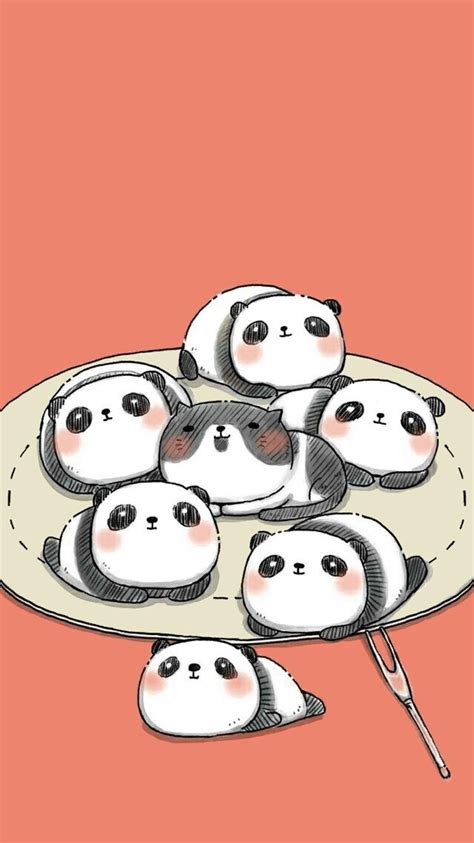 Cute panda wallpaper for phone. Kawaii Panda Wallpapers - Top Free Kawaii Panda ...