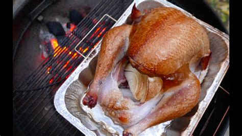 how to grill a turkey for thanksgiving youtube