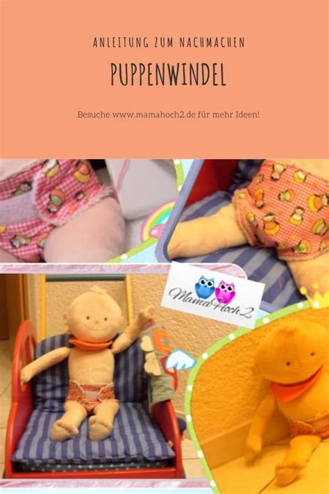 Puppenkleidung Eine Windel Für Die Puppe ⋆ Mamahoch2