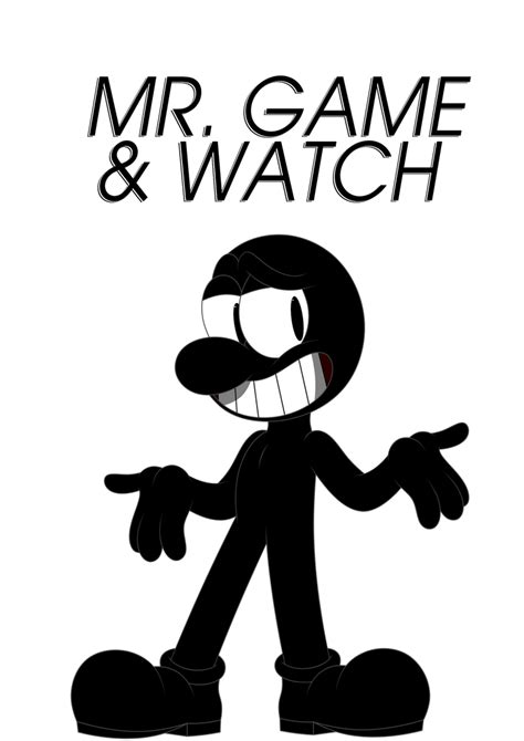 Mr Game And Watch By Camerontheone On Deviantart