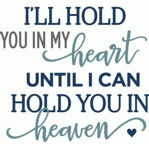 The professionals baby can i hold you tonight (instrumental). i'll hold you in my heart phrase | Memorial tattoo quotes ...
