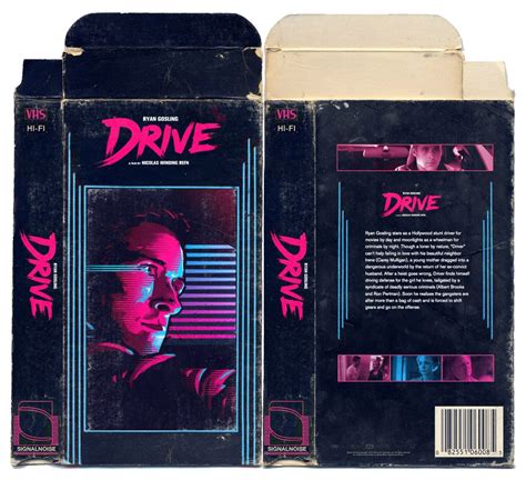 Fantastic Check Out The 80s Style Vhs Box Set For Ryan Goslings Drive Graphic Design Images