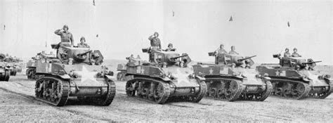 Africa Axis And Allied The 70th Tank Battalion Independent Tank
