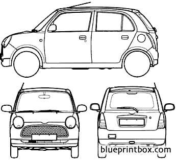 Daihatsu Trevis 2008 BlueprintBox Com Free Plans And Blueprints Of