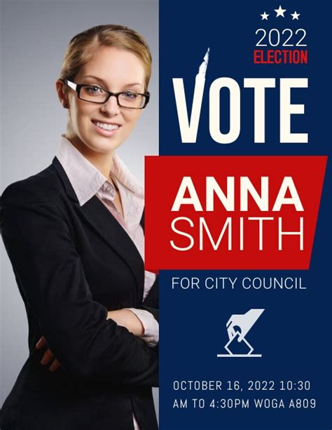 Election Campaign Flyer Template Postermywall