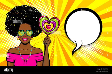 Pop Art Style Woman Speech Bubble Advertise Stock Vector Image And Art