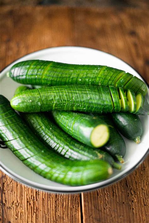 Korean Cucumber Salad Recipe Spicy Easy Vegan Carlo Cao
