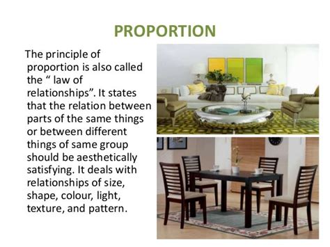 Examples Of Proportion In Interior Design