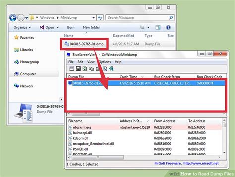 How To Read Dump Files With Pictures Wikihow