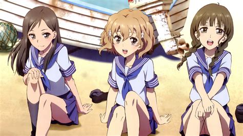 Sfondi Illustrazione Anime Girls Cartone Animato Uniforme Scolastica Hanasaku Iroha