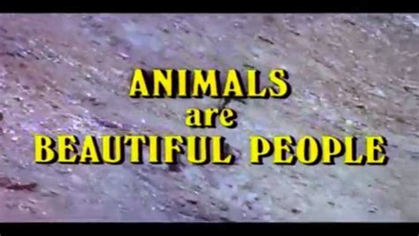 Animals Are Beautiful People 1974 Official Trailer Paddy Obyrne