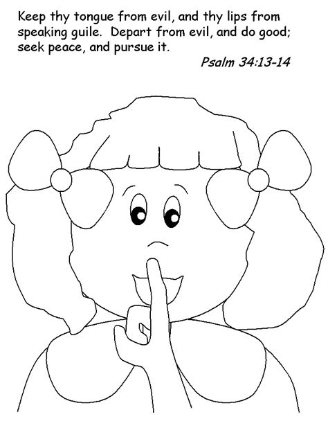 Palace pets lychee coloring page. Psalm34.13 Bible Coloring Pages coloring page & book for kids.