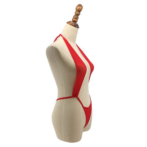 Buy Sheer Sling Monokini Extreme See Through Bodysuit Slingshot Bikini Online At Desertcart Uae