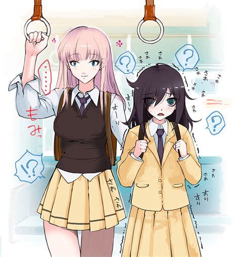 Kuroki Tomoko And Katou Asuka Watashi Ga Motenai No Wa Dou Kangaetemo Omaera Ga Warui Drawn