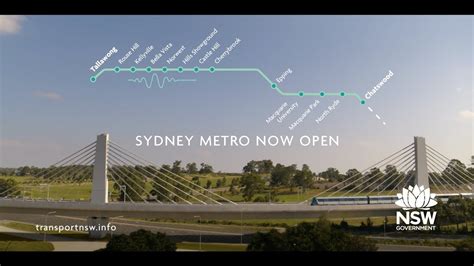 Sydney Metro Now Open 30” Youtube