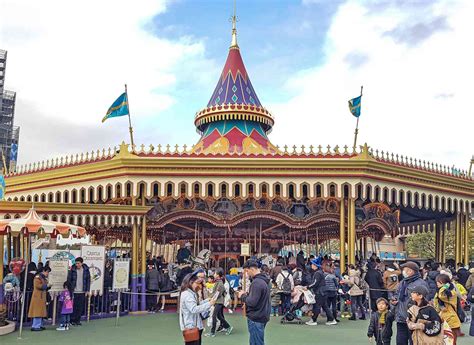 Castle Carrousel Flat Ride At Tokyo Disneyland Parkz Theme Parks