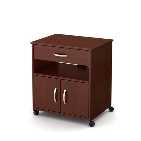 Home depot tables speak a lot about you as an individual and as a family. South Shore Axess Royal Cherry Microwave Cart With Storage ...