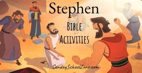 Stephen Archives Childrens Bible Activities Sunday School