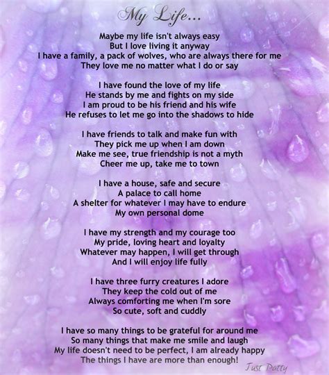 Encouraging Life Poem My Life Motivational And Inspirational