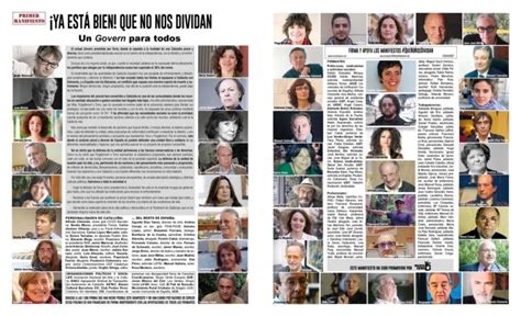1000 Personalidades Y Activistas De Izquierdas Firman El Manifiesto